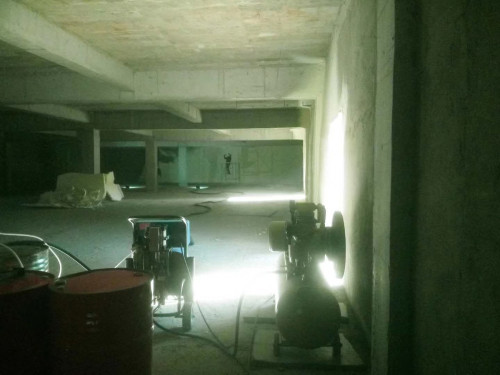 冷库聚氨酯喷涂保温施工(图1)